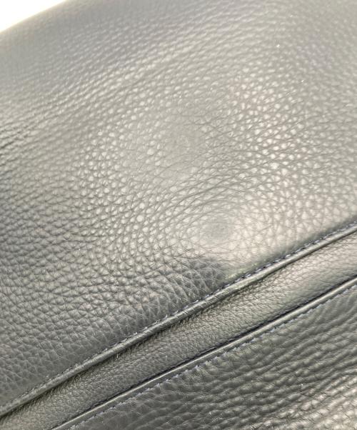 PELLE MORBIDA（ペッレモルビダ）PELLE MORBIDA (ペッレモルビダ) クラッチバッグ ネイビーの古着・服飾アイテム