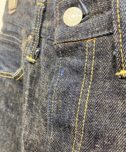 SUGAR CANE（シュガーケーン）SUGAR CANE (シュガーケーン) セルビッチボタンフライデニムパンツ インディゴ サイズ:W30×L30の古着・服飾アイテム