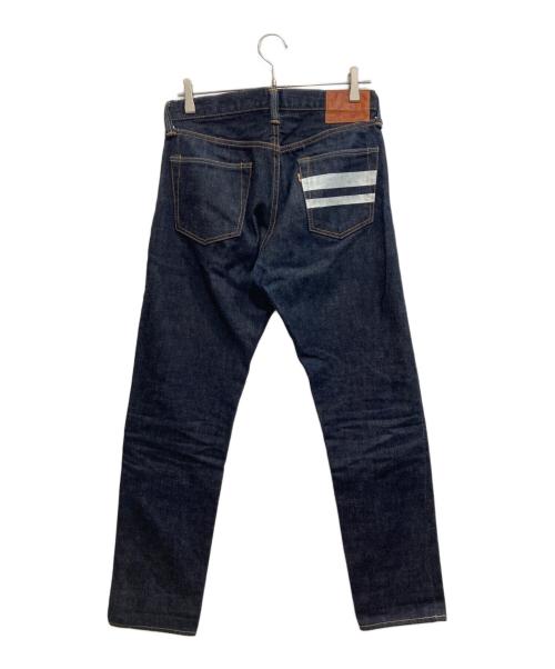 MOMOTARO JEANS（桃太郎ジーンズ）MOMOTARO JEANS (桃太郎ジーンズ) 15.7oz 特濃インディゴ出陣ナローテーパード インディゴ サイズ:W30の古着・服飾アイテム
