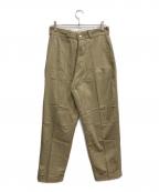 WEARMASTERSウエアマスターズ）の古着「Heritage Trousers/ヘリテージトラウザーズ」｜カーキ