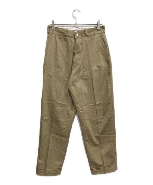 WEARMASTERS（ウエアマスターズ）WEARMASTERS (ウエアマスターズ) Heritage Trousers/ヘリテージトラウザーズ カーキ サイズ:30の古着・服飾アイテム
