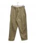 WEARMASTERS（ウエアマスターズ）の古着「Heritage Trousers/ヘリテージトラウザーズ」｜カーキ