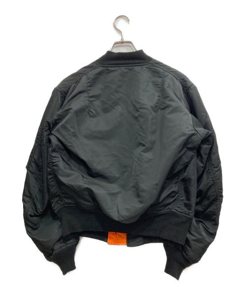 ALPHA（アルファ）ALPHA (アルファ) MA-1ジャケット ブラック サイズ:Sの古着・服飾アイテム