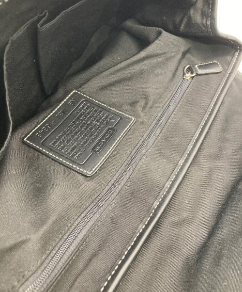 COACH（コーチ）COACH (コーチ) シグネチャーハンドバッグ グレーの古着・服飾アイテム