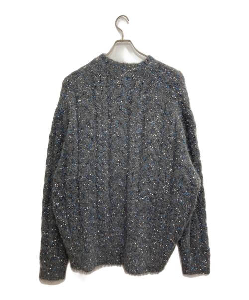 th products（ティーエイチプロダクツ）th products (ティーエイチプロダクツ) Color Nep Mole Knit Pullover グレー サイズ:1 未使用品の古着・服飾アイテム