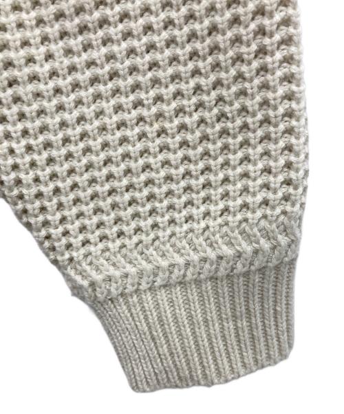 SUPREME（シュプリーム）Supreme (シュプリーム) Waffle Small Box Sweater アイボリー サイズ:Lの古着・服飾アイテム