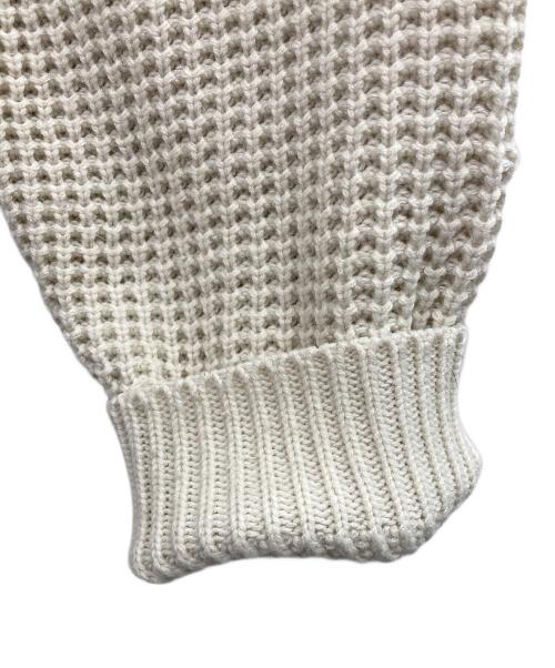 SUPREME（シュプリーム）Supreme (シュプリーム) Waffle Small Box Sweater アイボリー サイズ:Lの古着・服飾アイテム