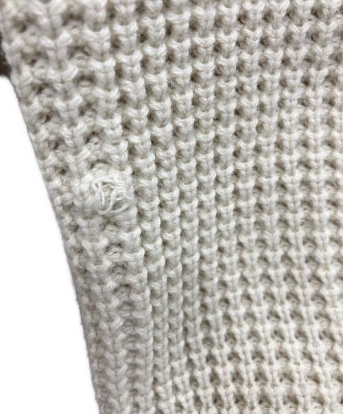 SUPREME（シュプリーム）Supreme (シュプリーム) Waffle Small Box Sweater アイボリー サイズ:Lの古着・服飾アイテム
