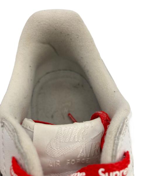 NIKE（ナイキ）NIKE (ナイキ) Supreme (シュプリーム) ローカットスニーカー ホワイト サイズ:27.5cm/US9.5/UK8.5/EU43の古着・服飾アイテム