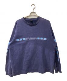 stussy（ステューシー）の古着「ロゴスウェット」｜ネイビー