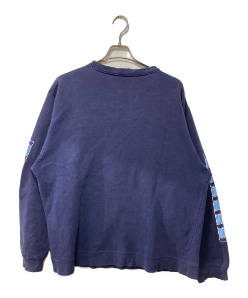stussy（ステューシー）stussy (ステューシー) ロゴスウェット ネイビー サイズ:XLの古着・服飾アイテム