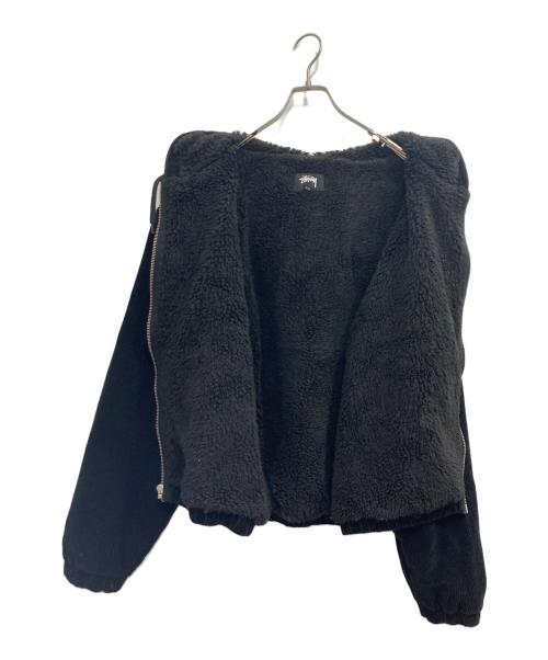 stussy（ステューシー）stussy (ステューシー) コーデュロイジャケット ブラック サイズ:XLの古着・服飾アイテム