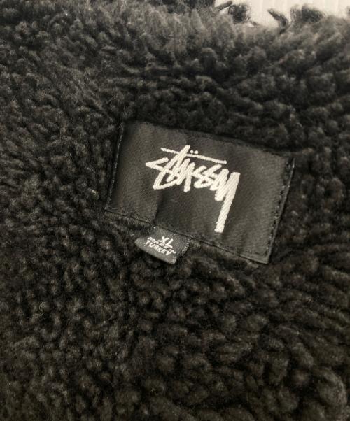 stussy（ステューシー）stussy (ステューシー) コーデュロイジャケット ブラック サイズ:XLの古着・服飾アイテム