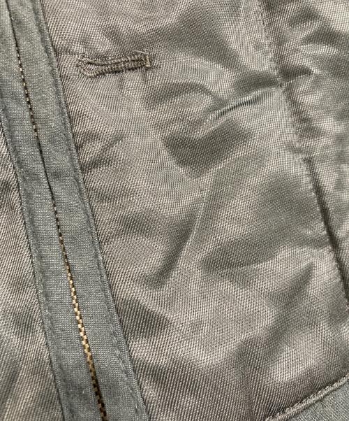 MM6 Maison Margiela（エムエムシックスメゾンマルジェラ）MM6 Maison Margiela (エムエムシックスメゾンマルジェラ) 切替ジップアップ ノーカラージャケット ブラック サイズ:36の古着・服飾アイテム