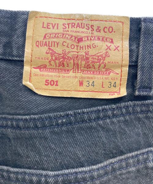 LEVI'S（リーバイス）LEVI'S (リーバイス) 501デニムパンツ ブラック サイズ:W34×L34の古着・服飾アイテム