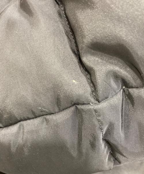 WEEKEND Max Mara（ウィークエンド マックスマーラ）Weekend Max Mara (ウィークエンド マックスマーラ) ファー付中綿ジャケット ブラック サイズ:40の古着・服飾アイテム