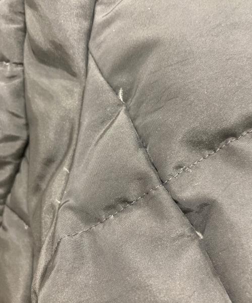 WEEKEND Max Mara（ウィークエンド マックスマーラ）Weekend Max Mara (ウィークエンド マックスマーラ) ファー付中綿ジャケット ブラック サイズ:40の古着・服飾アイテム