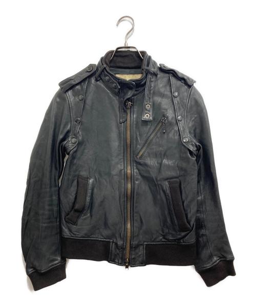 MARKA（マーカ）marka (マーカ) MEMBERS ONLY TYPE LEATHER JACKET ブラック サイズ:1の古着・服飾アイテム
