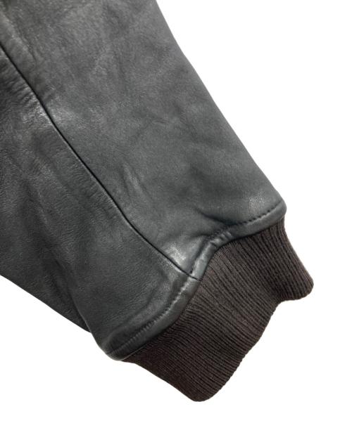 MARKA（マーカ）marka (マーカ) MEMBERS ONLY TYPE LEATHER JACKET ブラック サイズ:1の古着・服飾アイテム