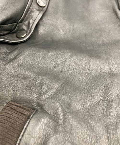 MARKA（マーカ）marka (マーカ) MEMBERS ONLY TYPE LEATHER JACKET ブラック サイズ:1の古着・服飾アイテム