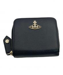 Vivienne Westwood（ヴィヴィアンウエストウッド）の古着「ミディアムジップウォレット」｜ブラック