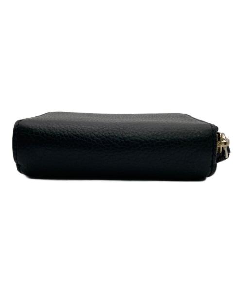 Vivienne Westwood（ヴィヴィアンウエストウッド）Vivienne Westwood (ヴィヴィアンウエストウッド) ミディアムジップウォレット ブラックの古着・服飾アイテム