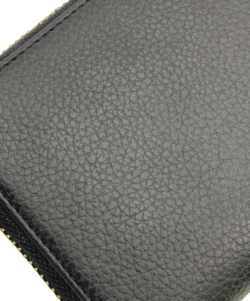 Vivienne Westwood（ヴィヴィアンウエストウッド）Vivienne Westwood (ヴィヴィアンウエストウッド) ミディアムジップウォレット ブラックの古着・服飾アイテム