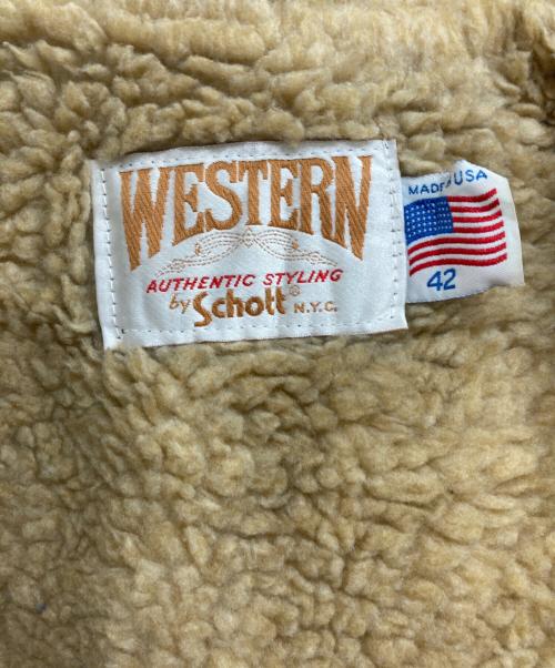 Schott（ショット）Schott (ショット) ランチコート ブラウン サイズ:42の古着・服飾アイテム