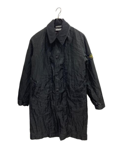 STONE ISLAND（ストーンアイランド）STONE ISLAND (ストーンアイランド) ライナー付きフィラメント コート ブラック サイズ:Mの古着・服飾アイテム