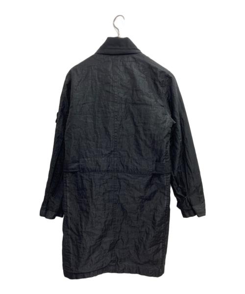 STONE ISLAND（ストーンアイランド）STONE ISLAND (ストーンアイランド) ライナー付きフィラメント コート ブラック サイズ:Mの古着・服飾アイテム