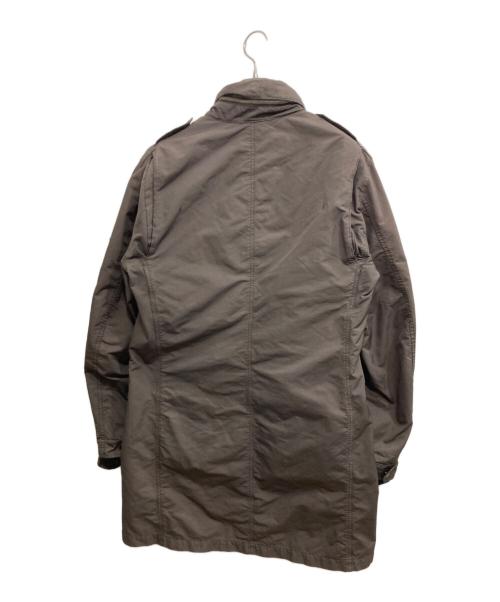 STONE ISLAND（ストーンアイランド）STONE ISLAND (ストーンアイランド) ワッペン付きモッズコート オリーブ サイズ:Lの古着・服飾アイテム