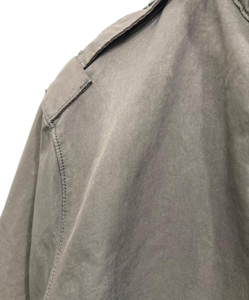 STONE ISLAND（ストーンアイランド）STONE ISLAND (ストーンアイランド) ワッペン付きモッズコート オリーブ サイズ:Lの古着・服飾アイテム