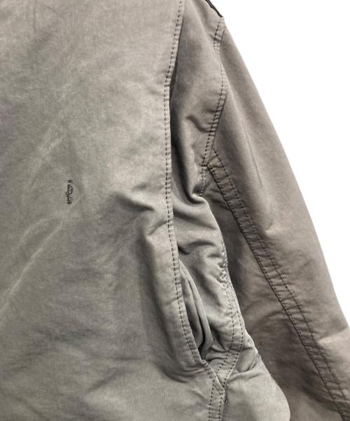 STONE ISLAND（ストーンアイランド）STONE ISLAND (ストーンアイランド) ワッペン付きモッズコート オリーブ サイズ:Lの古着・服飾アイテム