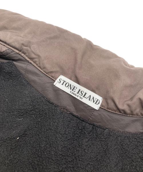 STONE ISLAND（ストーンアイランド）STONE ISLAND (ストーンアイランド) ワッペン付きモッズコート オリーブ サイズ:Lの古着・服飾アイテム