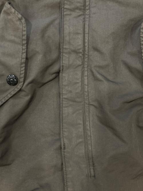 STONE ISLAND（ストーンアイランド）STONE ISLAND (ストーンアイランド) ワッペン付きモッズコート オリーブ サイズ:Lの古着・服飾アイテム