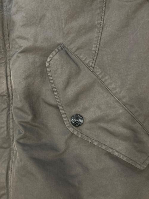 STONE ISLAND（ストーンアイランド）STONE ISLAND (ストーンアイランド) ワッペン付きモッズコート オリーブ サイズ:Lの古着・服飾アイテム