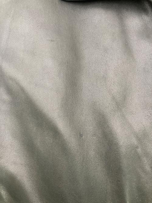 POLO RALPH LAUREN（ポロ・ラルフローレン）POLO RALPH LAUREN (ポロ・ラルフローレン) レザースイングトップ ブラック サイズ:Mの古着・服飾アイテム