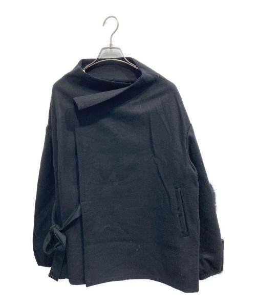 REGULATION Yohji Yamamoto（レギュレーションヨウジヤマモト）REGULATION Yohji Yamamoto (レギュレーションヨウジヤマモト) ダブルベルテットカーディガン ブラック サイズ:2の古着・服飾アイテム