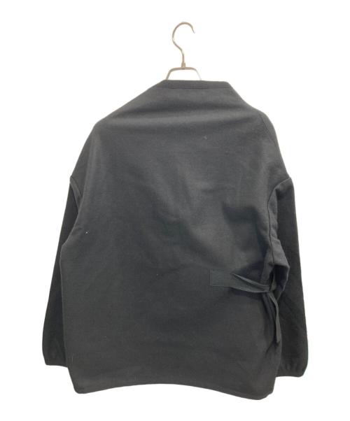 REGULATION Yohji Yamamoto（レギュレーションヨウジヤマモト）REGULATION Yohji Yamamoto (レギュレーションヨウジヤマモト) ダブルベルテットカーディガン ブラック サイズ:2の古着・服飾アイテム