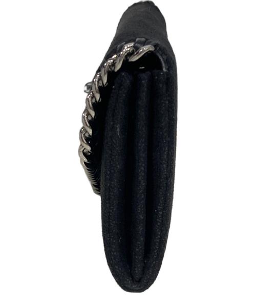 STELLA McCARTNEY（ステラマッカートニー）STELLA McCARTNEY (ステラマッカートニー) ファラベラロングウォレット ブラックの古着・服飾アイテム