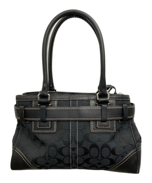 COACH（コーチ）COACH (コーチ) ハンドバッグ ブラックの古着・服飾アイテム
