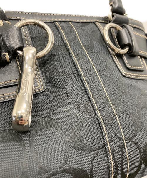 COACH（コーチ）COACH (コーチ) ハンドバッグ ブラックの古着・服飾アイテム