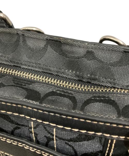 COACH（コーチ）COACH (コーチ) ハンドバッグ ブラックの古着・服飾アイテム
