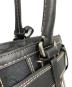 中古・古着 COACH (コーチ) ハンドバッグ ブラック：7000円