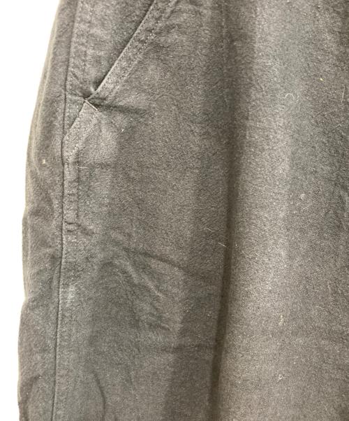 blurhms ROOTSTOCK（ブラームスルーツストック）blurhms ROOTSTOCK (ブラームスルーツストック) Cotton Linen Work 43 Pants ブラック サイズ:2の古着・服飾アイテム