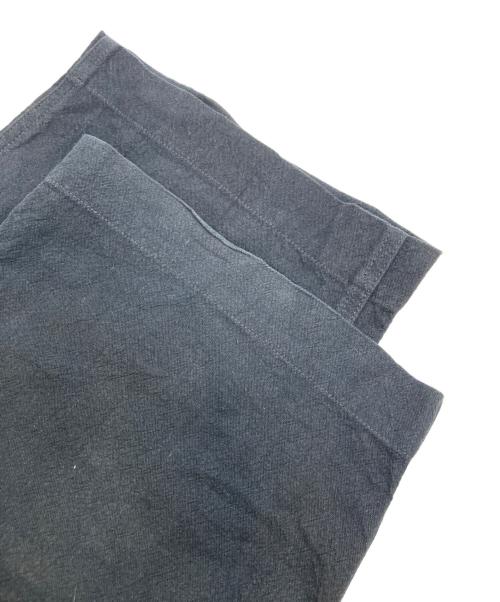 blurhms ROOTSTOCK（ブラームスルーツストック）blurhms ROOTSTOCK (ブラームスルーツストック) Cotton Linen Work 43 Pants ブラック サイズ:2の古着・服飾アイテム