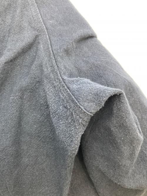 blurhms ROOTSTOCK（ブラームスルーツストック）blurhms ROOTSTOCK (ブラームスルーツストック) Cotton Linen Work 43 Pants ブラック サイズ:2の古着・服飾アイテム
