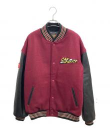 skookum×carservice（スクーカム×カーサービス）の古着「スタジャン-Award Jacket "Bordeaux Bone"」｜ボルドー