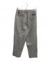 clubhaus (クラブハウス) Soglia Center Press Easy Pants グレー サイズ:M：10000円