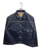 HOUSTONヒューストン）の古着「TYPE-1 DENIM JACKET T-BACK」｜インディゴ
